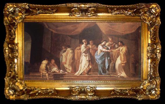 framed  Francisco Goya Betrothal of the Virgin, ta009-2